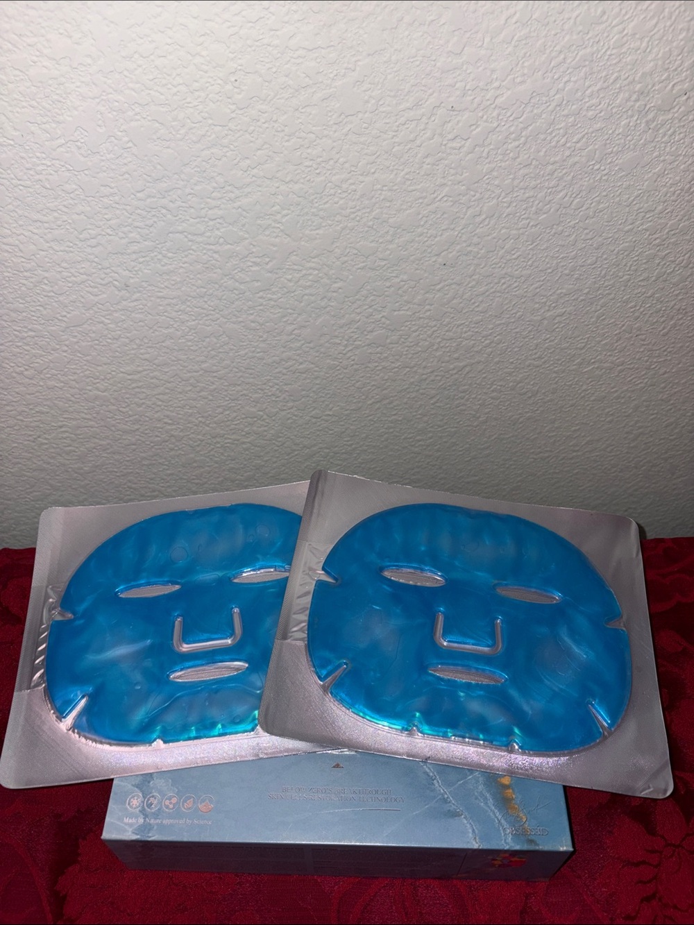 Below Zero Glacier Ice Face Pad Mask Get 2 Masks